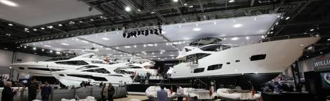A staggering 868ft (264.5m) of Sunseekers were on display in the London ExCeL
