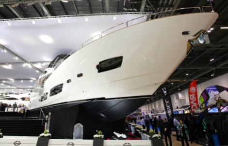 The Sunseeker 28 Metre Yacht proved a popular choice amongst clients at the London Boat Show