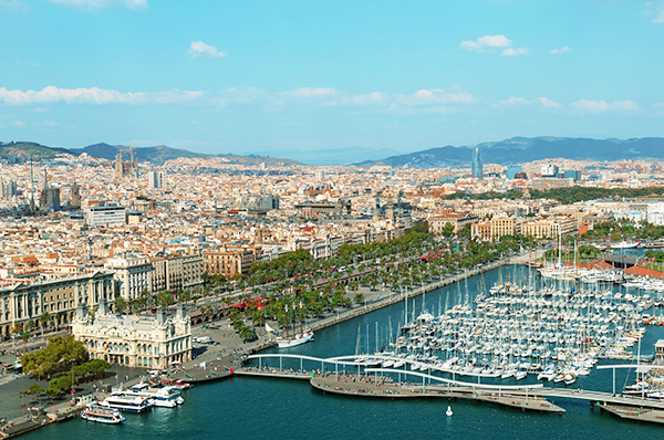 Barcelona provides a stunning backdrop for the luxury lifestyle and car brands exhibiting at the 6to6 event