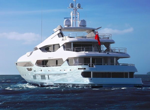 The 155 Yacht will make her yacht show debut at Monaco in September