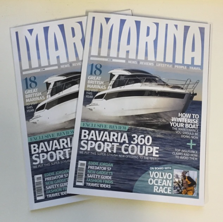 New yachting publication Marina magazine will launch at the London Boat Show 2015
