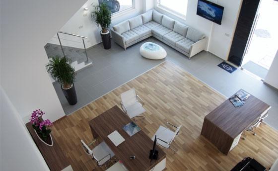 The beautifully interior designed Sunseeker Cyprus office is now open