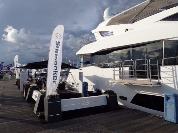 Sunseeker France Group and Sunseeker Monaco are pleases to be back on Italian waters 