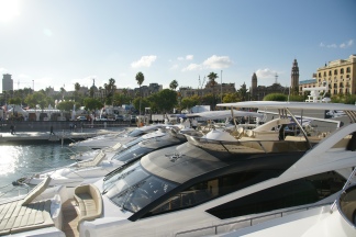 Come and visit the Sunseeker Stand at the iconic Port Vell in Barcelona