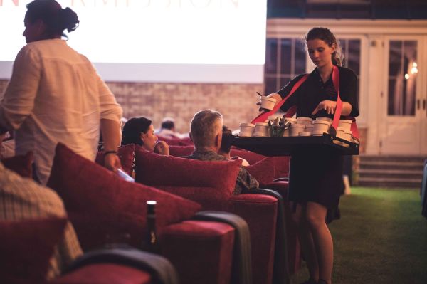 With food and nibbles being personally delivered, guests are free to sit back and relax for the duration of the evening