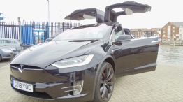 Guests endured a thrilling ride in a Tesla